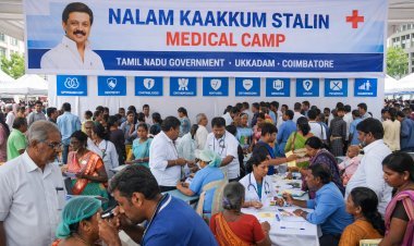 “Nalam Kaakkum Stalin” Medical Camp to Be Held at Ukkadam on the 10th