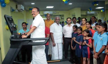₹50 Lakh Modern Gym Inaugurated in Coimbatore