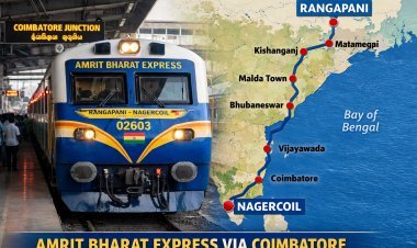 Amrit Bharat Train to Operate via Coimbatore