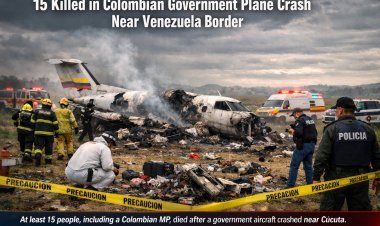 15 Killed in Colombian Government Plane Crash Near Venezuela Border
