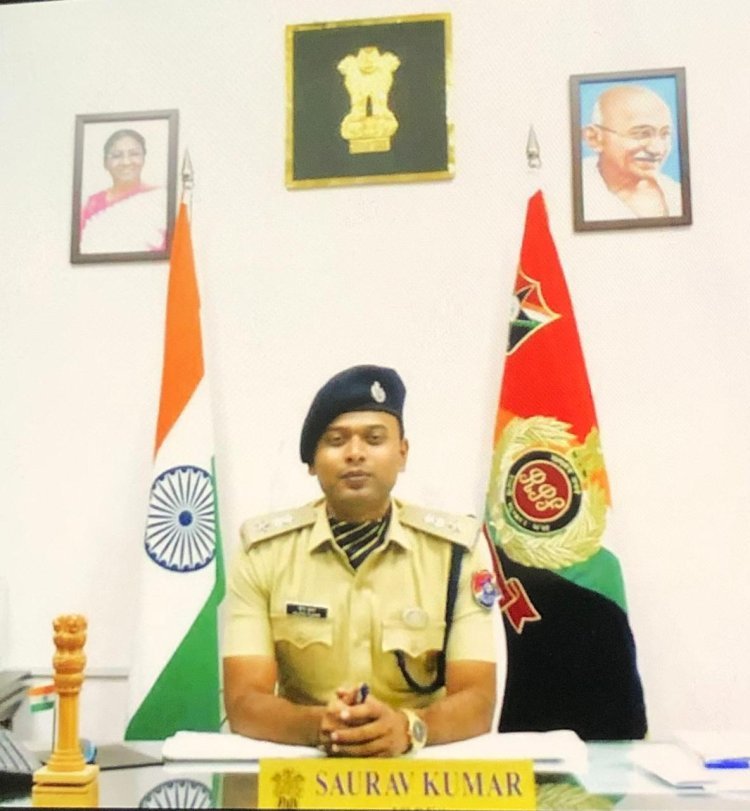 RPF Officer Saurav Kumar Completes Three Remarkable Years of Service in Salem Division