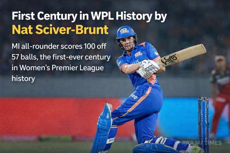 First Century in WPL History - Women's Premier League!