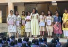 Dr GRD College Students embark on Menstrual Health Awareness at GGHSS Sulur