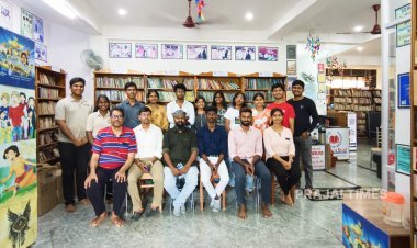 CHOOSE AND READ and ROTARACT COIMBATORE COSMOS conduct BOOK HUNT