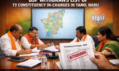 Tamil Nadu BJP Withdraws List of Constituency In-Charges for Assembly Elections