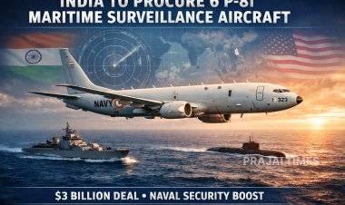 India Plans $3 Billion Deal with U.S. for 6 P-8I Maritime Surveillance Aircraft