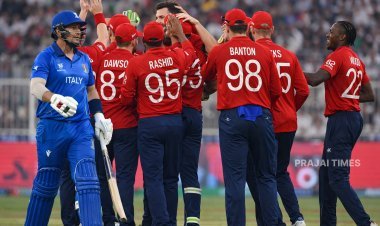 England Beat Italy to Qualify for Super 8 in T20 World Cup