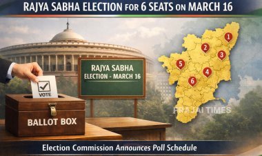 Rajya Sabha MP Elections in Tamil Nadu Scheduled for March 16