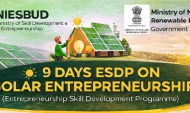 SOLAR ENTREPREUNERSHIP PROGRAMME AT COIMBATORE