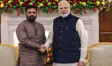 Sri Lankan President Anura Kumara Dissanayake Meets PM Modi in New Delhi