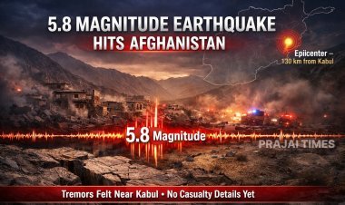 Powerful 5.8 Magnitude Earthquake Jolts Afghanistan
