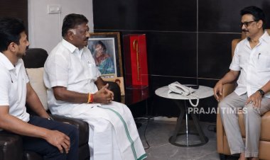 O. Panneerselvam Joins DMK in Presence of Chief Minister M.K. Stalin