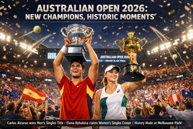 Australian Open 2026 – Carlos’s Career Slam & Elena’s Comeback