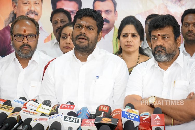 Annamalai Steps Down from BJP Election Responsibilities Citing Family Reasons