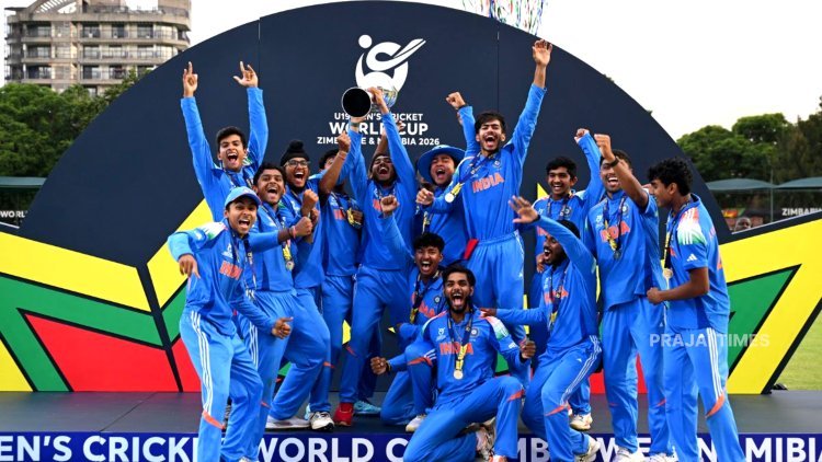 India Win U-19 World Cup for Record Sixth Time