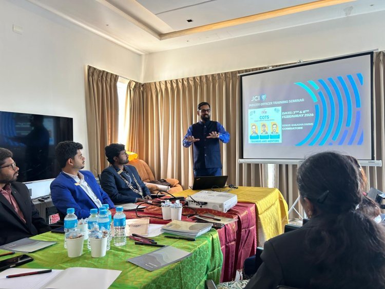 JCI Coimbatore Indcity conducts 2 day residential training programme