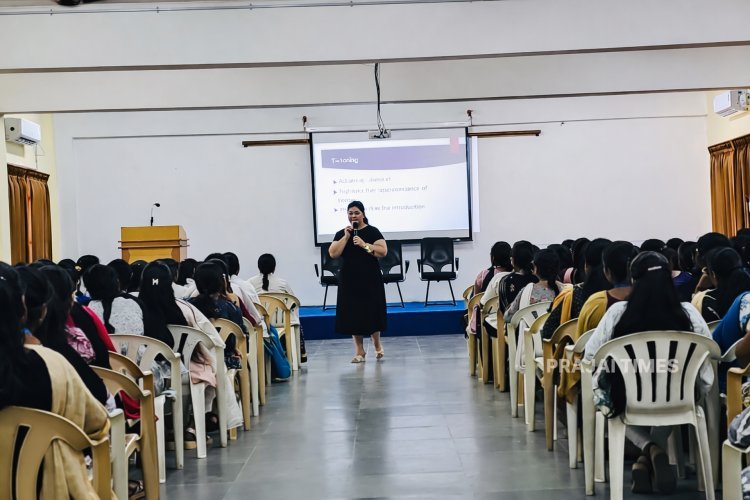 Onus on Personal Grooming by CIET Women Empowerment Cell