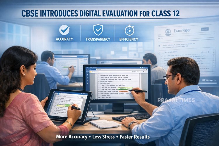 CBSE Introduces Digital Evaluation for Class 12 Answer Sheet Correction