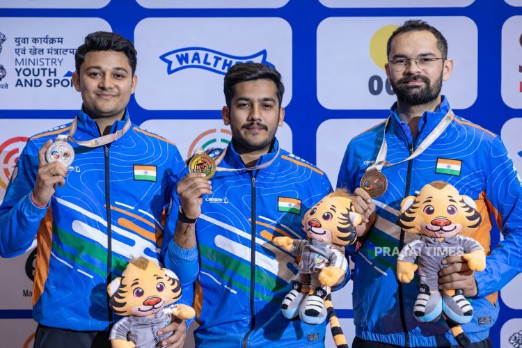 Aishwary Pratap Singh Tomar Wins Gold with World Record at Asian Shooting Championship