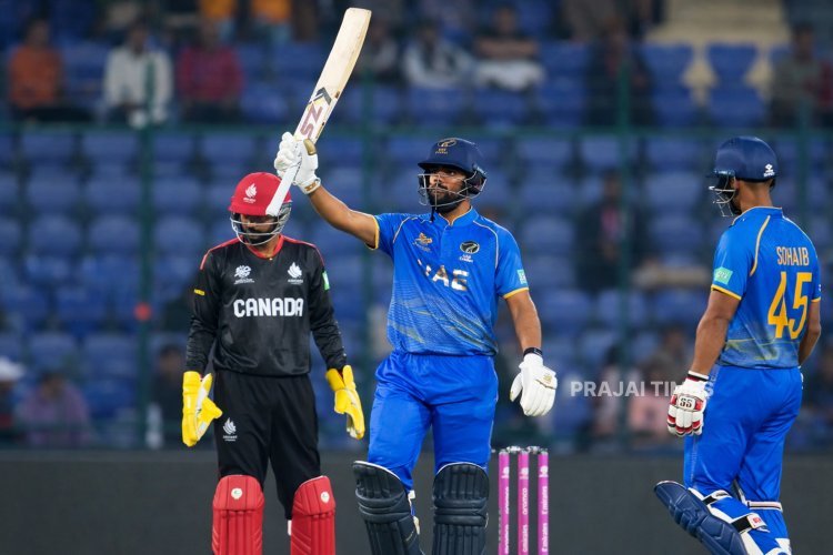 UAE Clinch 5-Wicket Win Over Canada Thanks to Aryansh Sharma and Sohail Khan