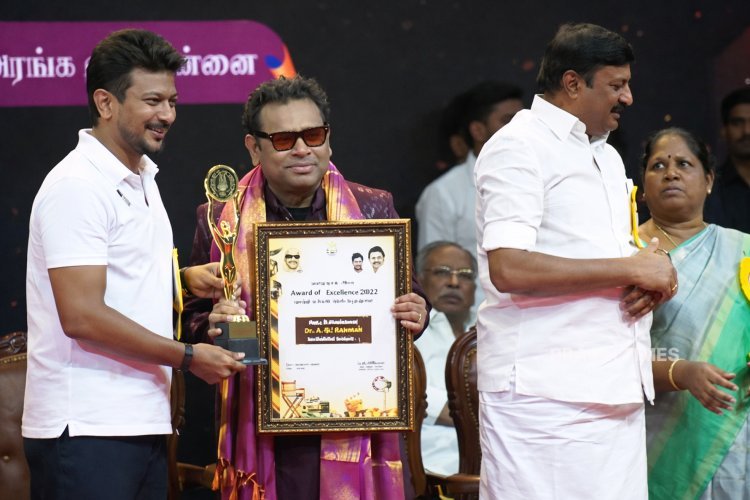 A.R. Rahman and Suriya Honoured at Tamil Nadu State Film Awards