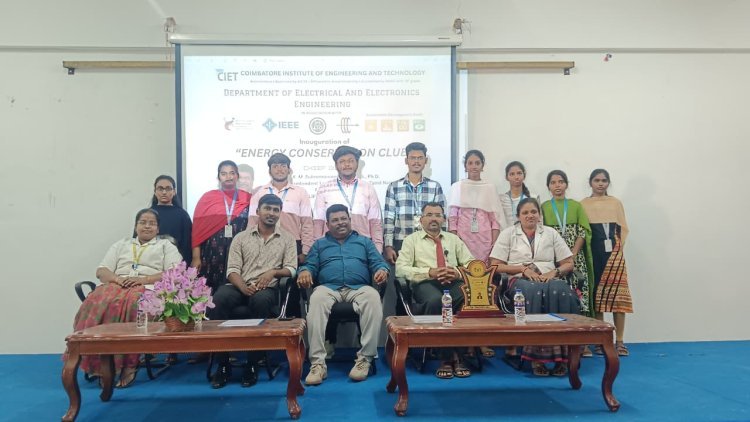 Energy Conservation Club inaugurated at CIET