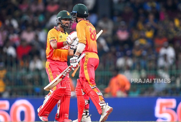 Zimbabwe Shock Sri Lanka by 6 Wickets, Enter Super 8 Unbeaten