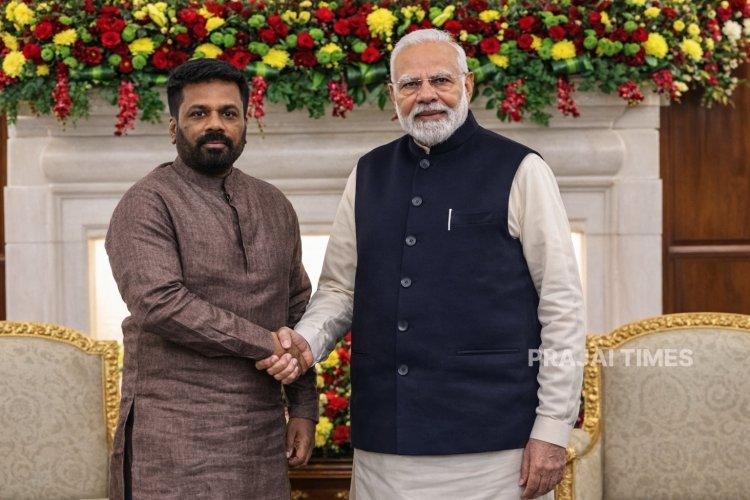 Sri Lankan President Anura Kumara Dissanayake Meets PM Modi in New Delhi