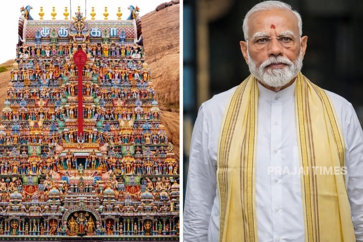 High Security in Place at Thirupparankundram Temple Ahead of PM Modi’s Visit