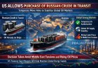 US Temporarily Allows Countries to Purchase Russian Crude Oil Amid Global Supply Concerns