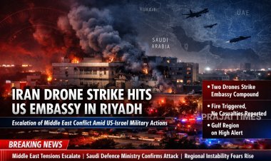Iran Drone Attack Targets US Embassy in Riyadh Amid Escalating Middle East War Tensions