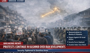 Protests Continue in Kashmir Over Killing of Iran’s Supreme Leader