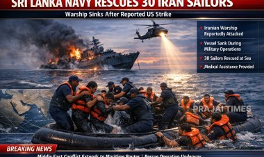 Sri Lankan Navy Rescues 30 Sailors from Sinking Iranian Warship After US Attack