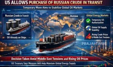 US Temporarily Allows Countries to Purchase Russian Crude Oil Amid Global Supply Concerns