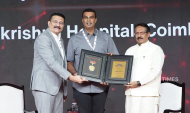 Sri Ramakrishna Hospital Honoured for Excellence in Multi-Specialty Healthcare in Tamil Nadu
