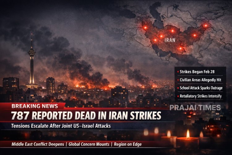 787 Reported Killed in US-Israel Strikes on Iran, Claims Iranian Red Crescent
