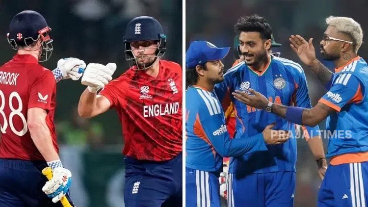 India vs England T20 World Cup Semi-Final: High-Stakes Clash Set for Mumbai