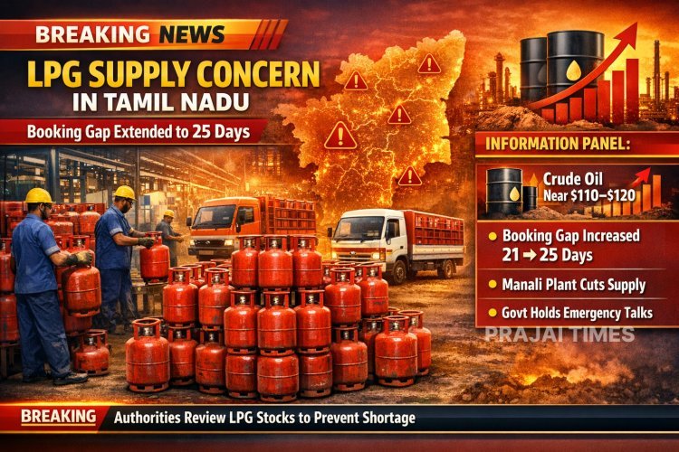 Tamil Nadu Government Holds Emergency Talks Over LPG Cylinder Shortage