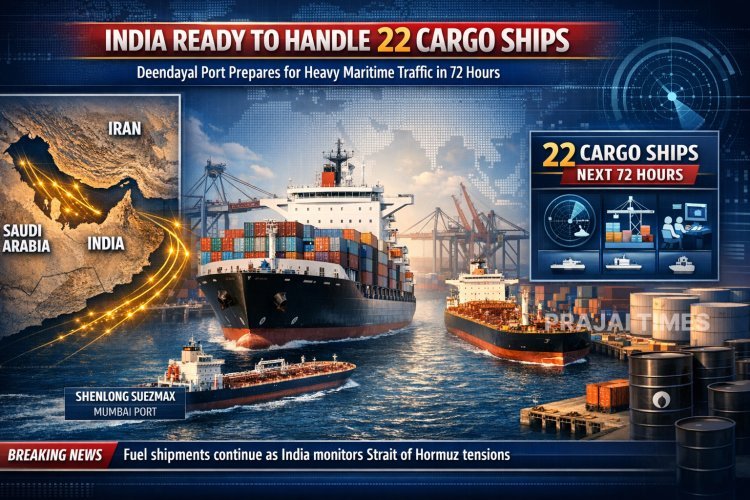 Gujarat Port Ready to Handle 22 Cargo Ships in Next 72 Hours