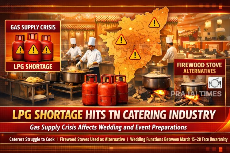 LPG Shortage Hits Catering Industry in Tamil Nadu; Weddings May Be Postponed