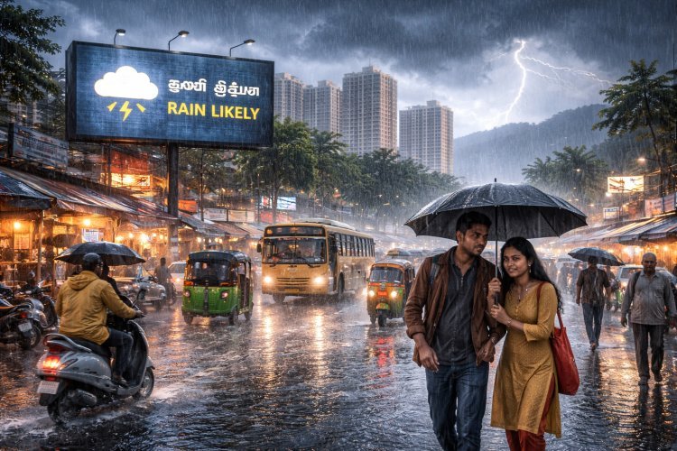 Rain Likely in Coimbatore as Weather Changes