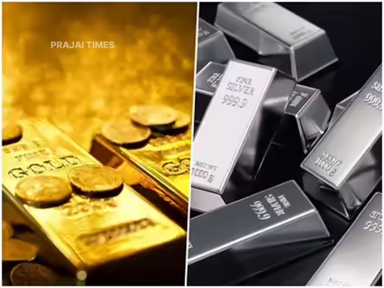 Gold and Silver Prices Drop Sharply in Chennai on Monday
