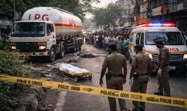 16-Year-Old Girl Killed in LPG Tanker Truck Accident in Coimbatore