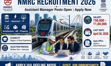 Noida Metro Rail Corporation Recruitment 2026: Apply for Assistant Manager Posts Before April 30