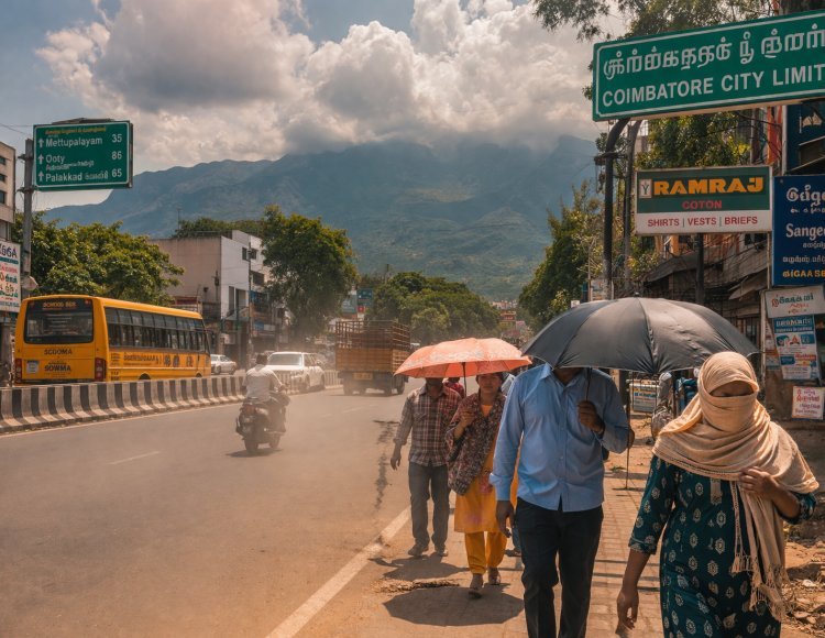 Heatwave Intensifies in Tamil Nadu; Rain Chances Likely Near Coimbatore Hills