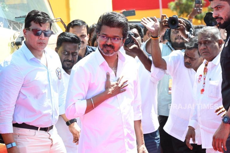 Vijay Accuses DMK Government of Obstructing TVK Election Campaigns in Tamil Nadu