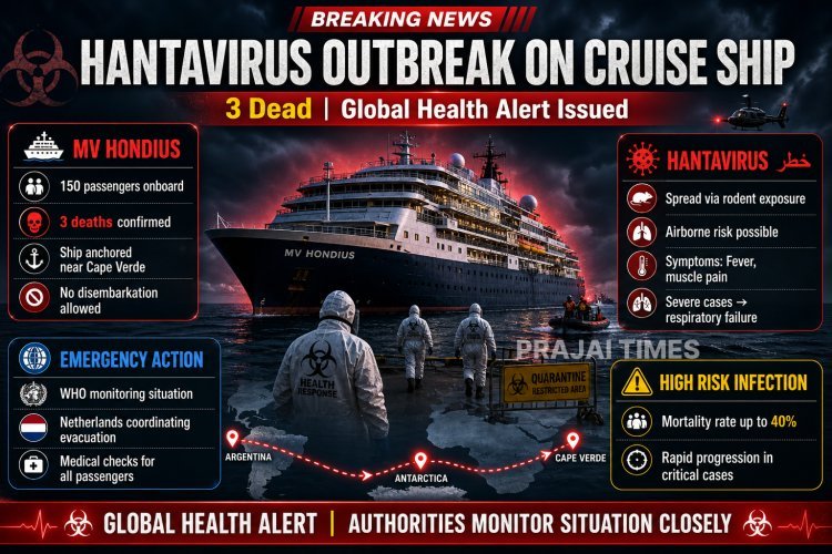Hantavirus Outbreak on Cruise Ship Leaves 3 Dead, Several Critical