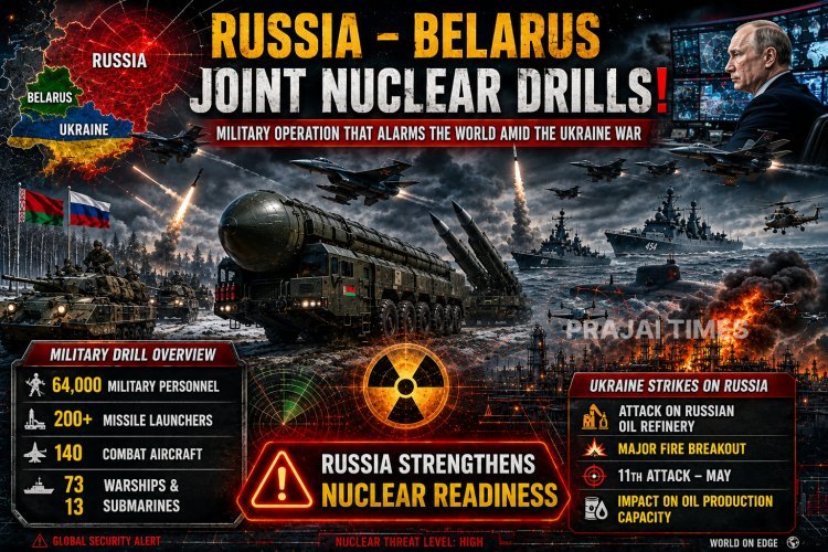 Russia and Belarus Conduct Joint Nuclear Drills Amid Ongoing Ukraine War