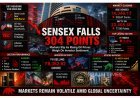 Sensex Falls 304 Points, Nifty Ends Lower as IT Stocks Drag Markets Down