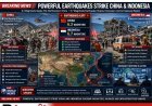 Powerful Earthquakes Strike China and Indonesia, Causing Casualties and Structural Damage